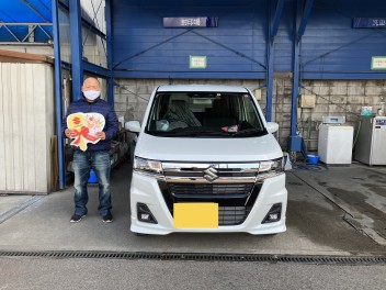 ☆ワゴンＲカスタムＺご納車しました☆